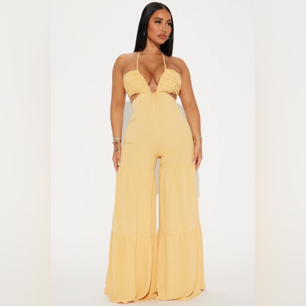 Sunny sky jumpsuit